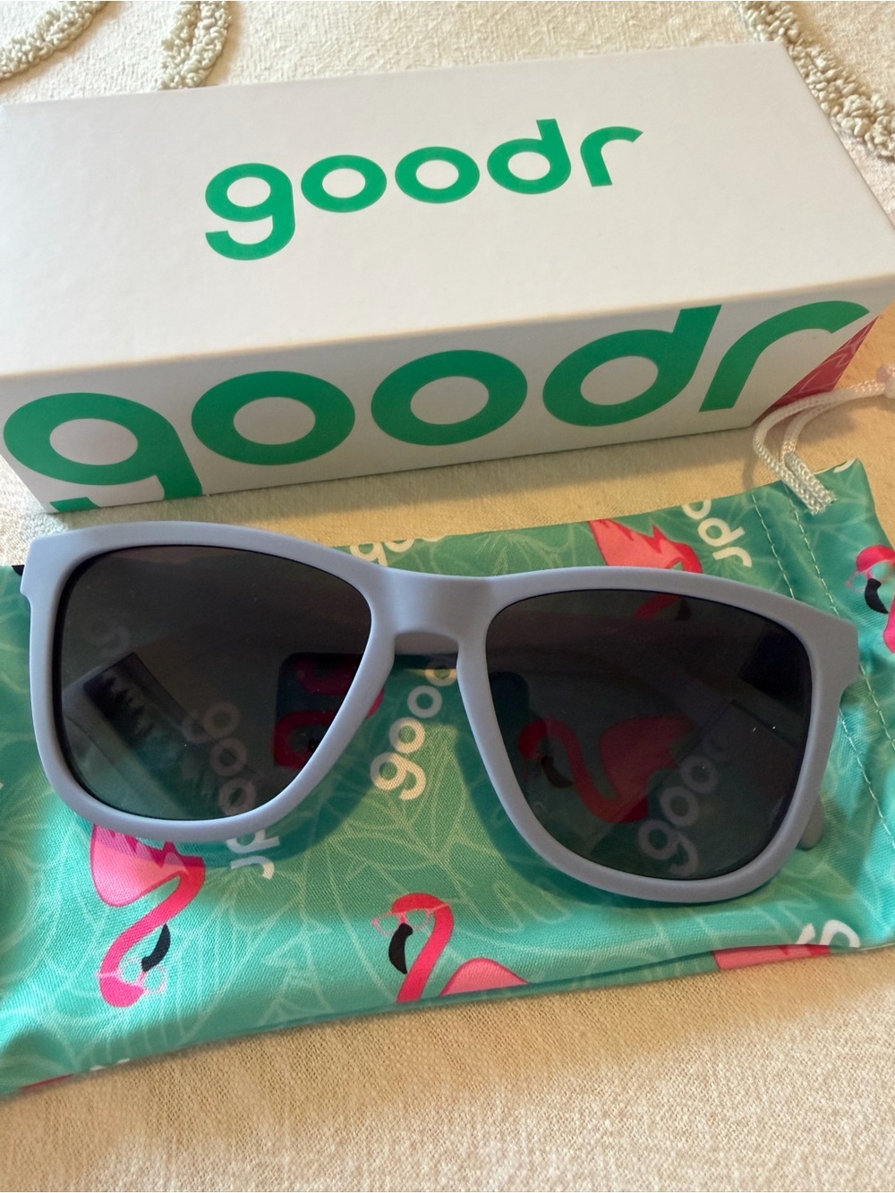 OG 'A Unicorn's Calamity' Sunglasses – Lavender Frames, Dark Lenses